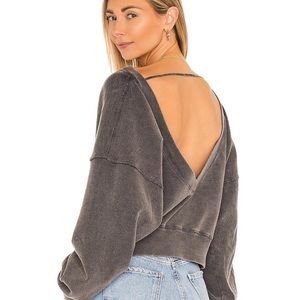 FREE PEOPLE take me back pullover